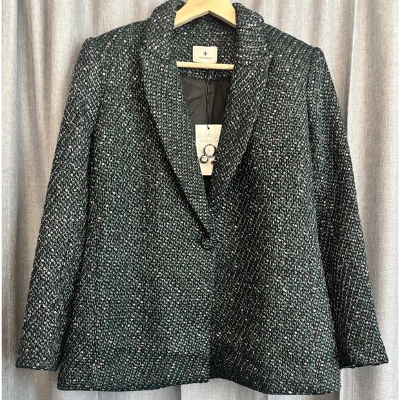 TUCKERNUCK Basalt Tweed Windsor Blazer $378 NWT Medium Sold Out - Picture 11 of 14